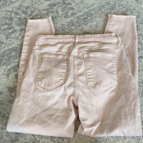 Banana Republic High-Rise Premium Denim, Blush - Picture 7 of 8